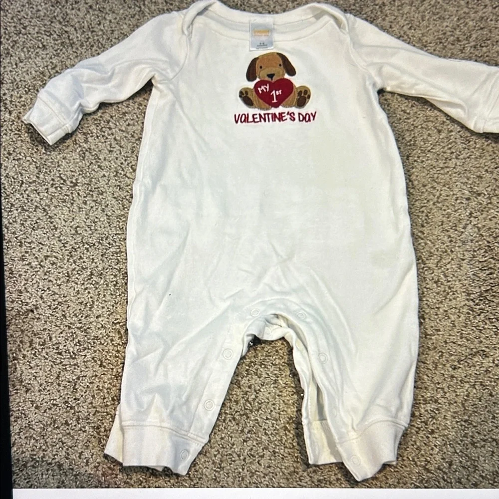 Gymboree My 1st Valentine’s Day Onesie, 3-6M